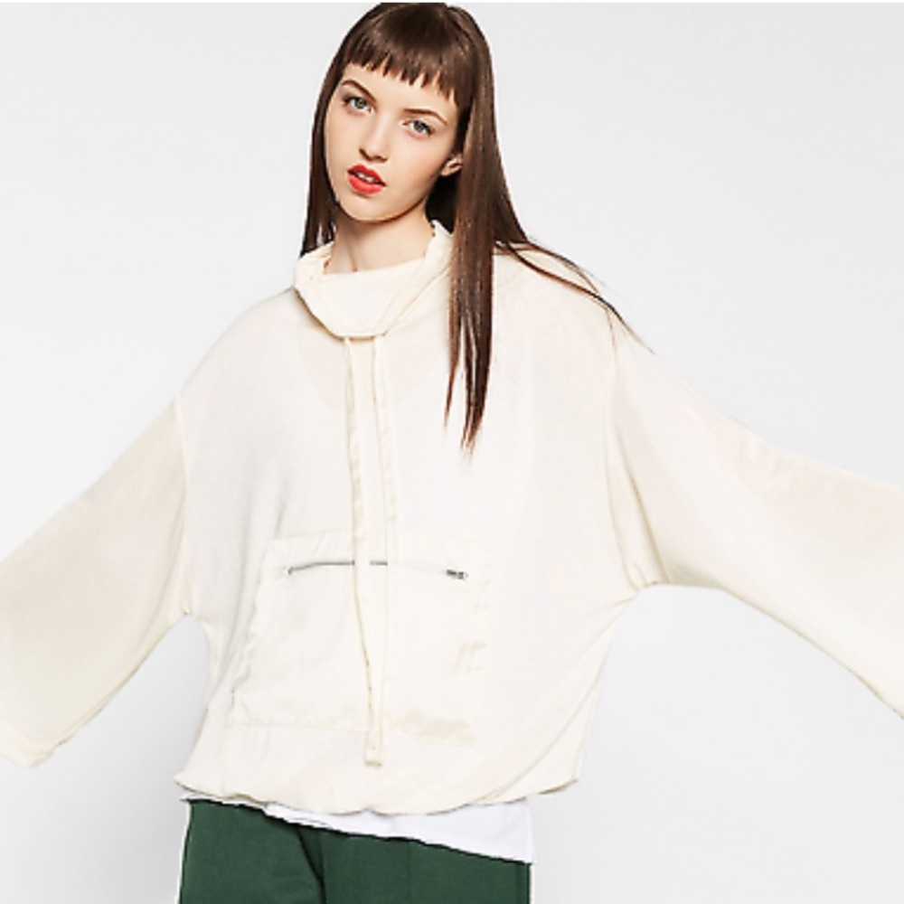 Zara Sweatshirt with Zipped Pocket